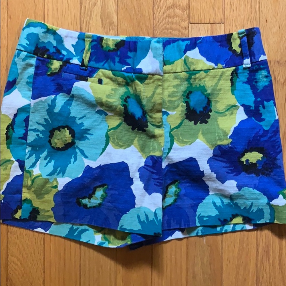 LOFT Floral print shorts size 2